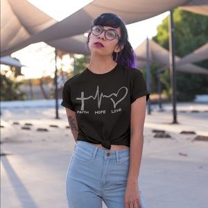 FAITH HOPE LOVE TEE